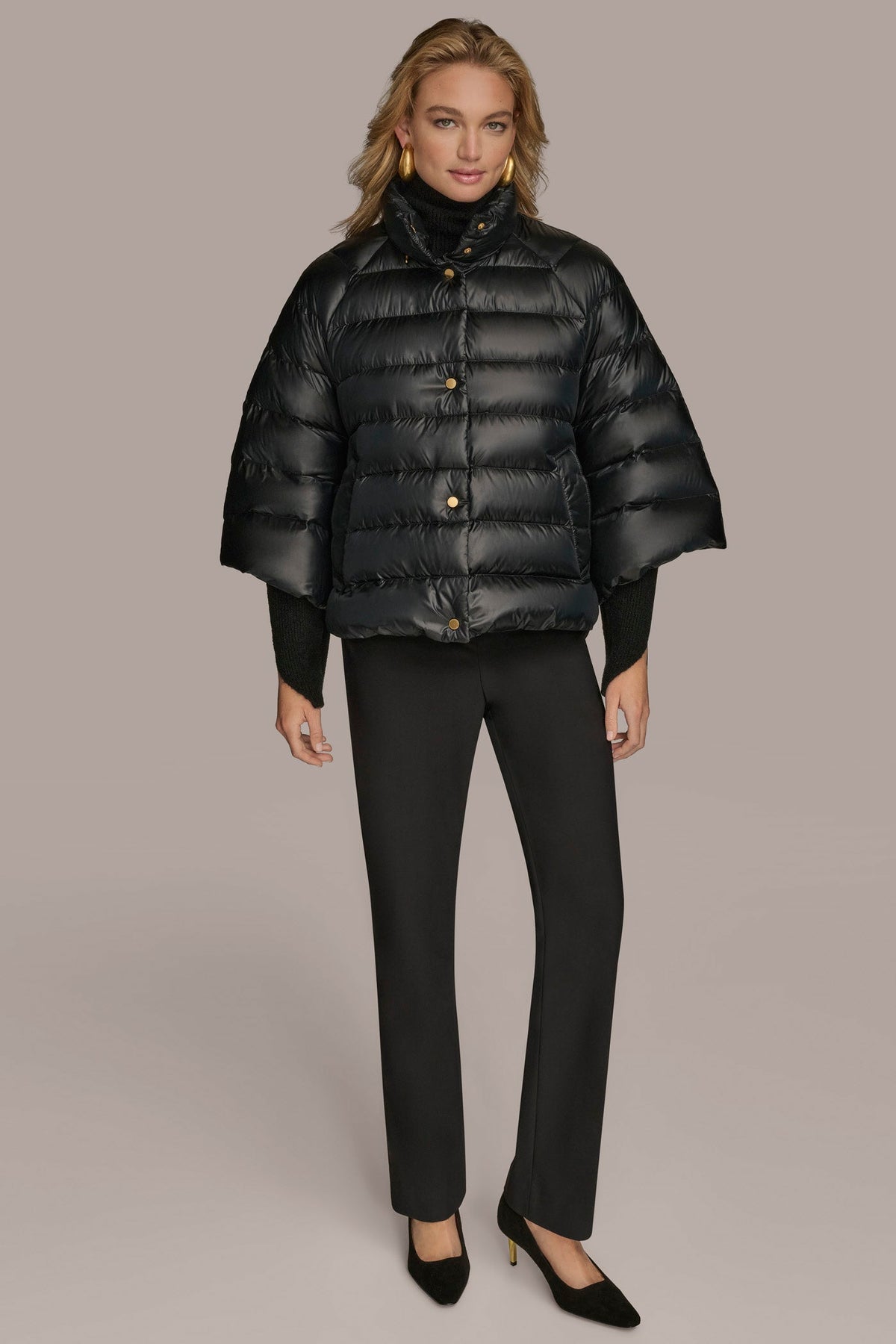 Donna Karan PUFFER CAPE