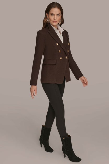 Donna Karan WOOL BLAZER JACKET