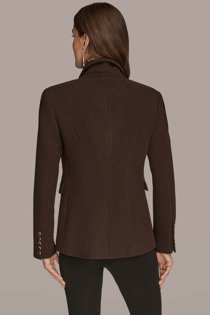 Donna Karan WOOL BLAZER JACKET