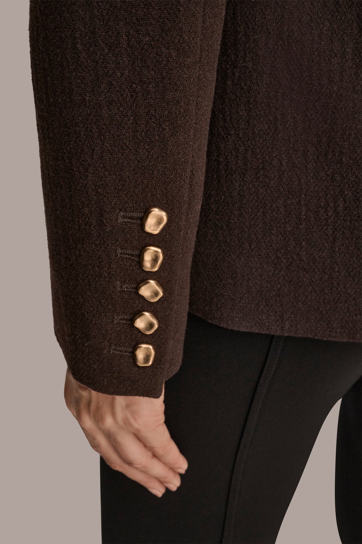 Donna Karan WOOL BLAZER JACKET