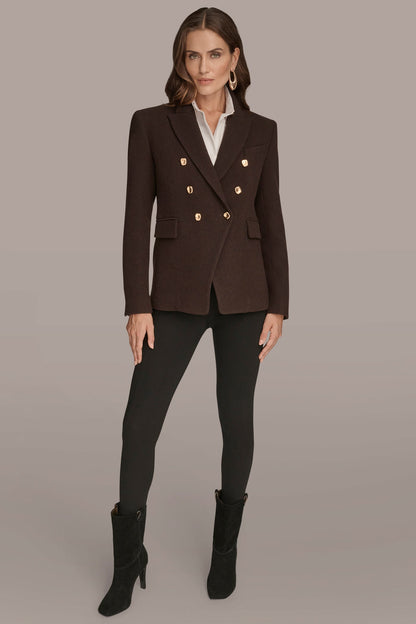 Donna Karan WOOL BLAZER JACKET