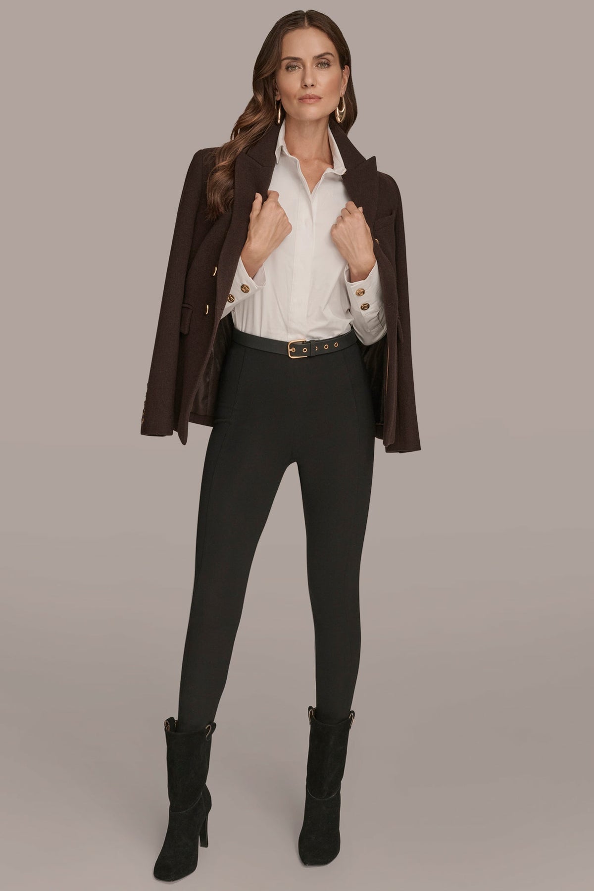 Donna Karan WOOL BLAZER JACKET