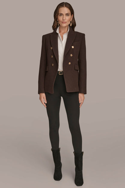 Donna Karan WOOL BLAZER JACKET