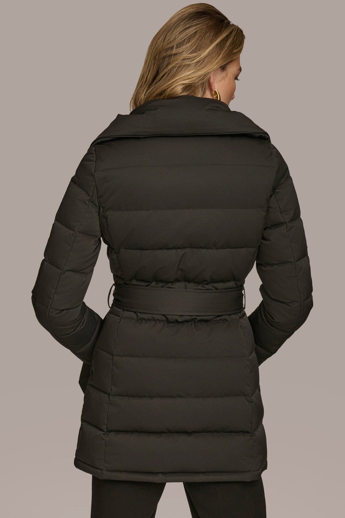 Donna Karan MIDI PUFFER