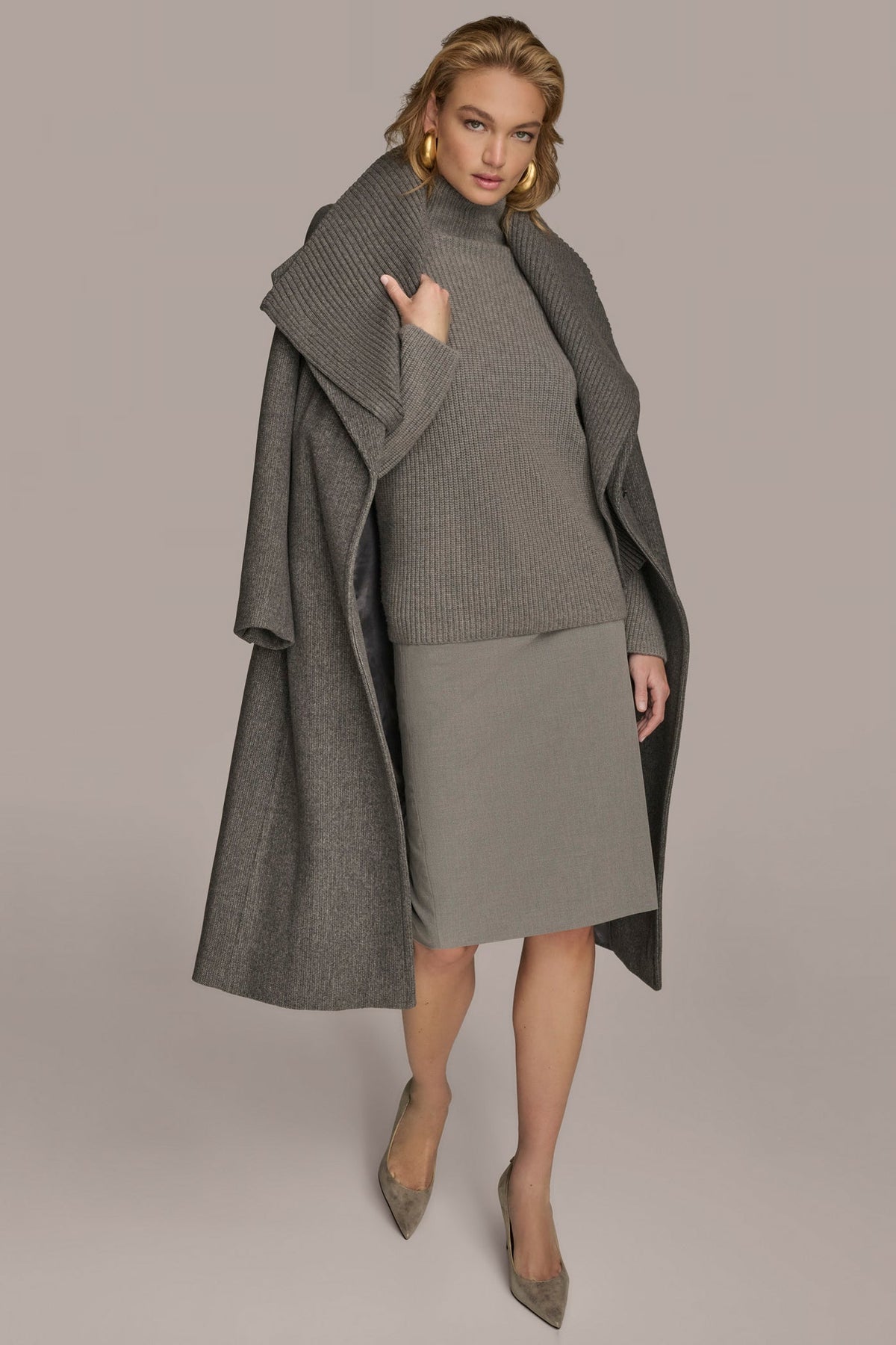 Donna Karan WOOL COAT