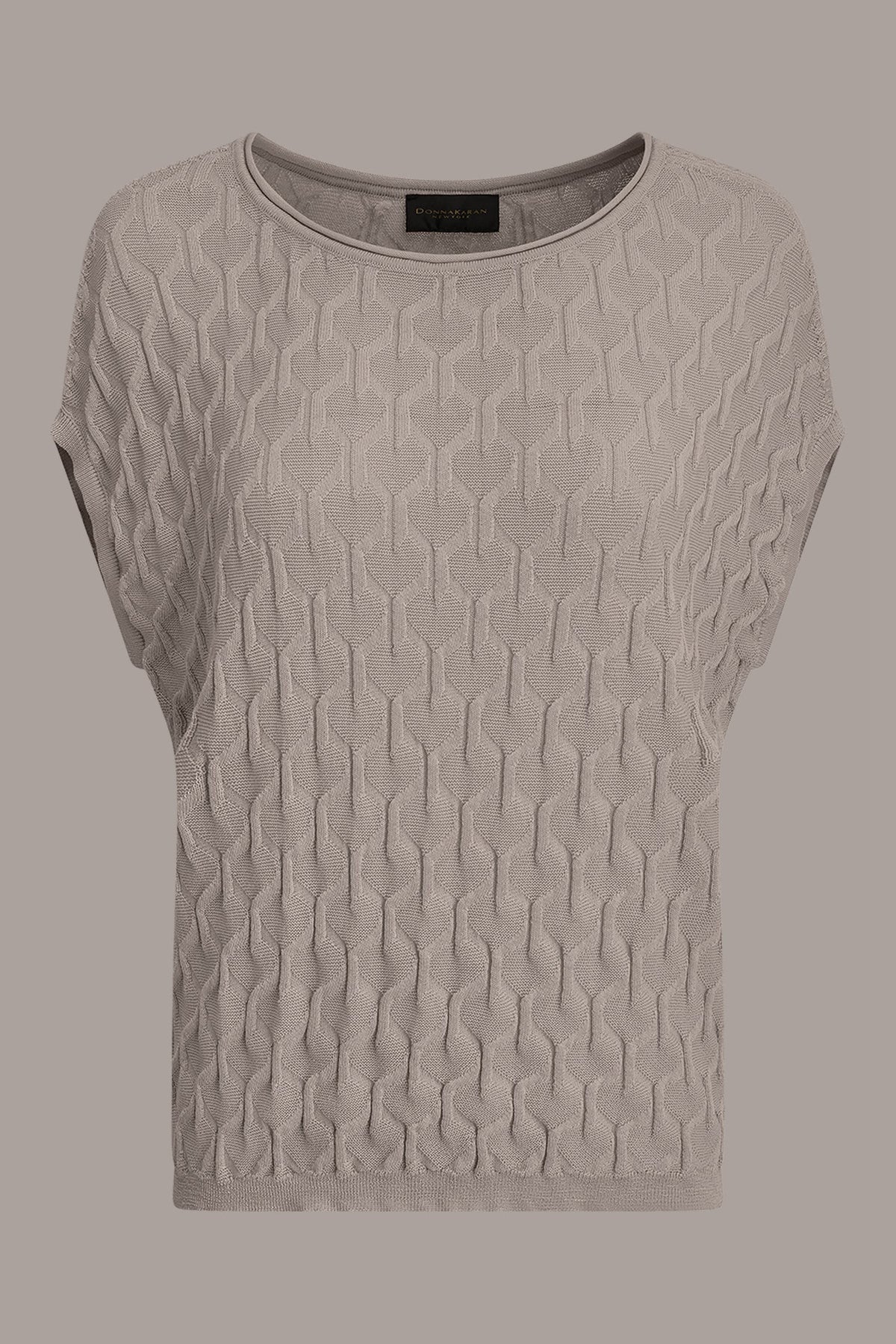 Donna Karan CAP SLEEVE SWEATER