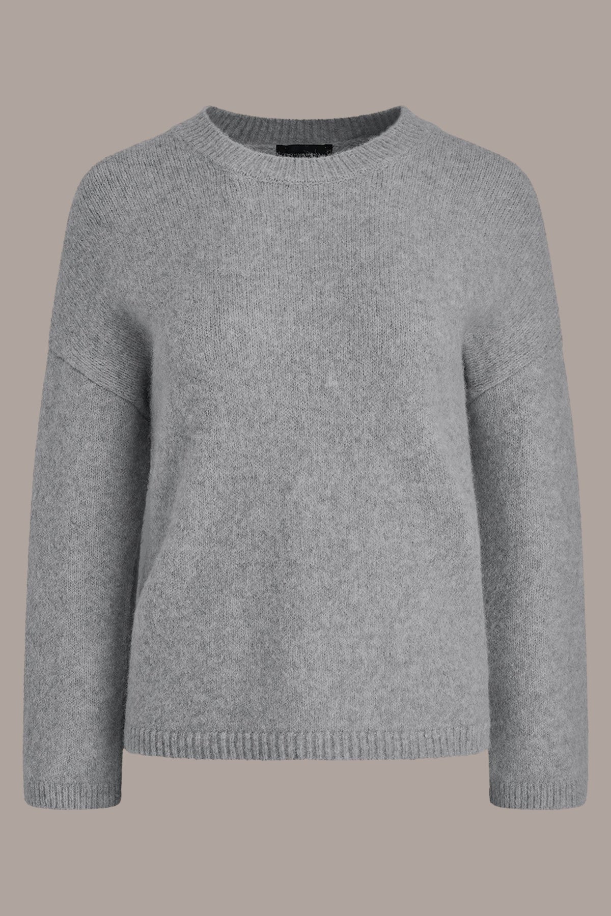 Donna Karan OVERSIZED LONG SLEEVE CREW-NECK SWEATER