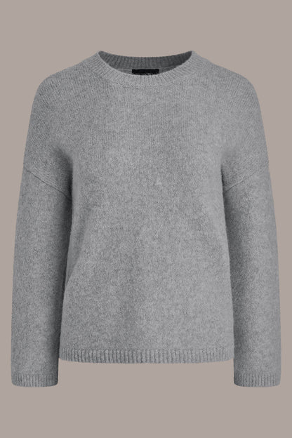 Donna Karan OVERSIZED LONG SLEEVE CREW-NECK SWEATER