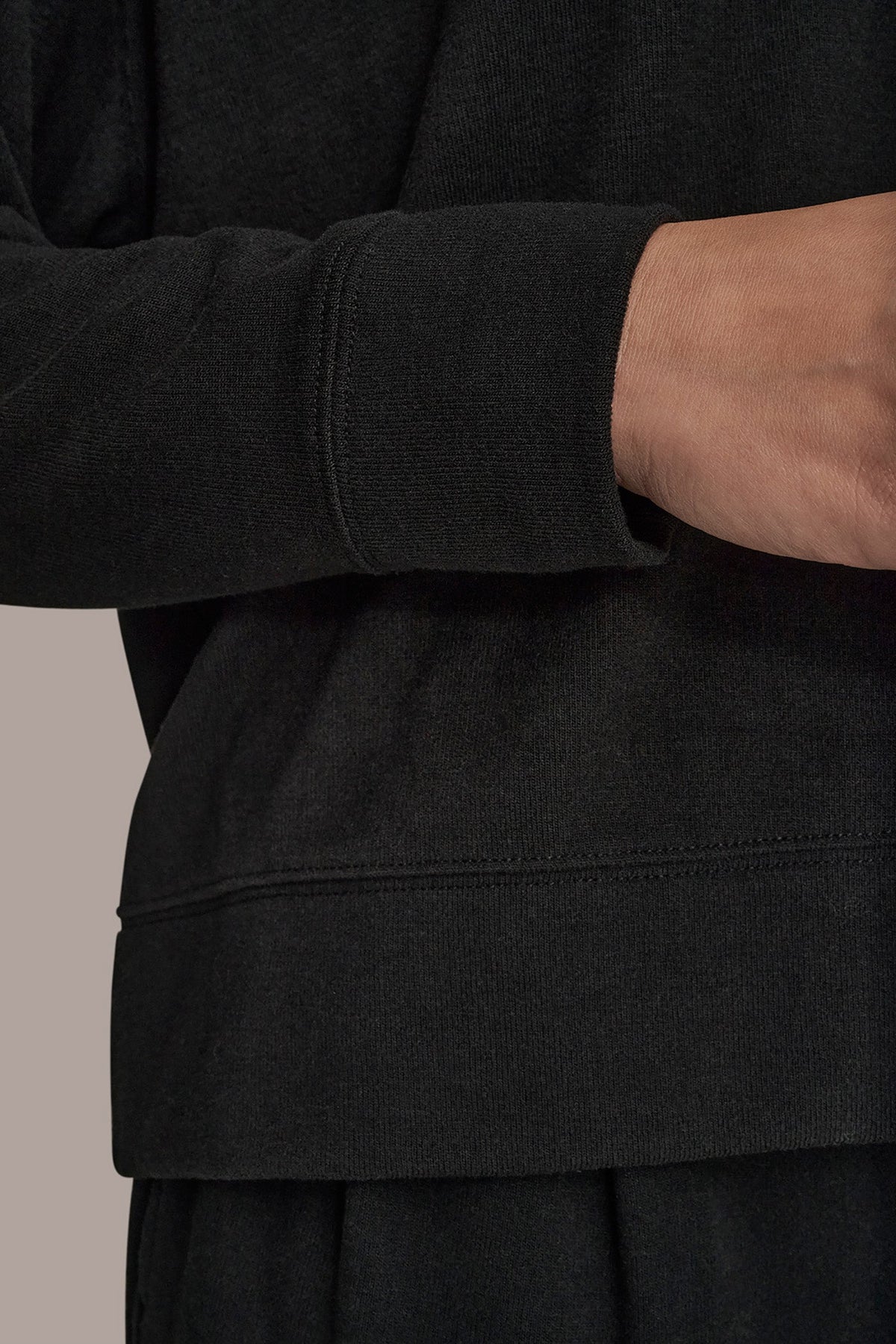 Donna Karan LONG SLEEVE SWEATSHIRT
