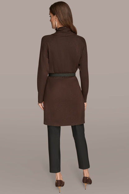 Donna Karan V-NECK LONG CARDIGAN