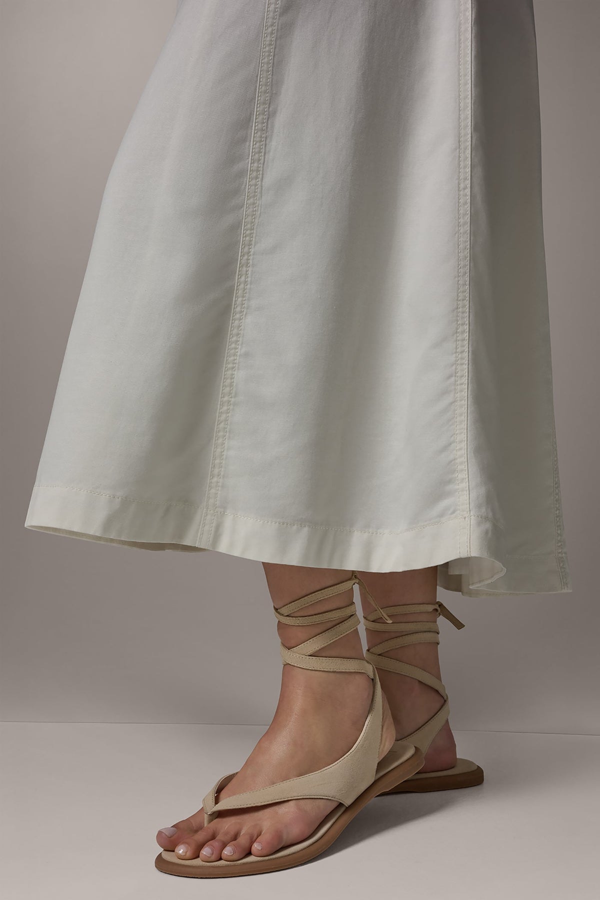 Donna Karan MIDI A-LINE PANEL SKIRT