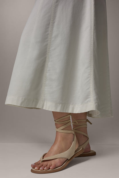 Donna Karan MIDI A-LINE PANEL SKIRT