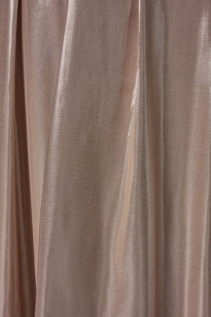 Donna Karan METALLIC MIDI A-LINE SKIRT