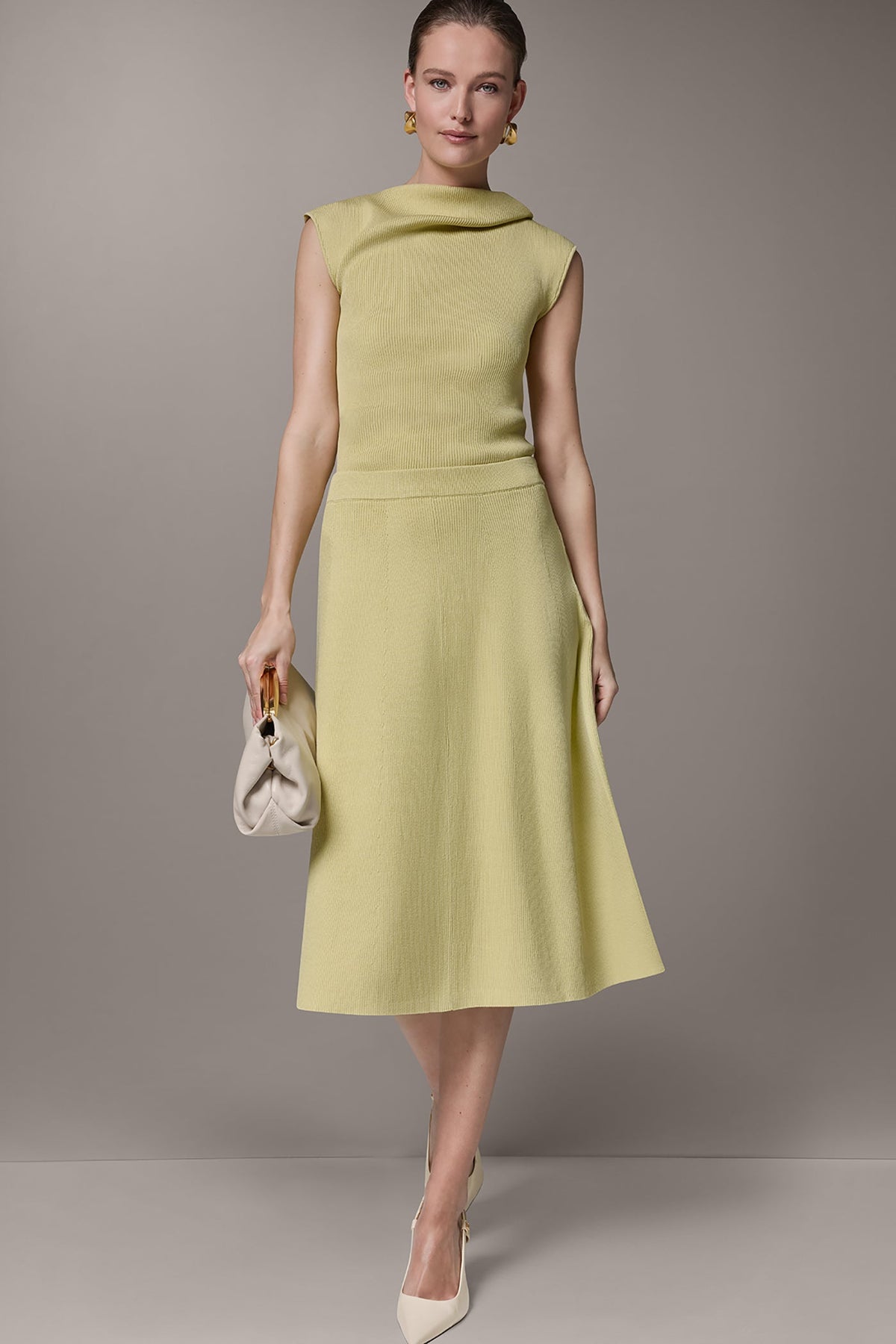 Donna Karan MIDI SWEATER SKIRT