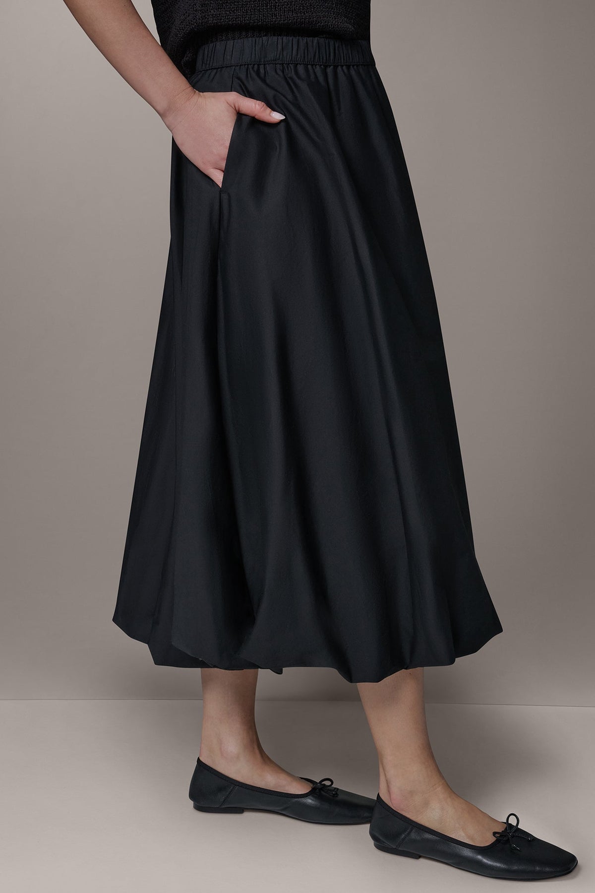 Donna Karan MIDI BUBBLE SKIRT