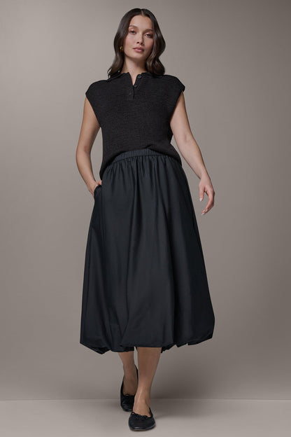 Donna Karan MIDI BUBBLE SKIRT