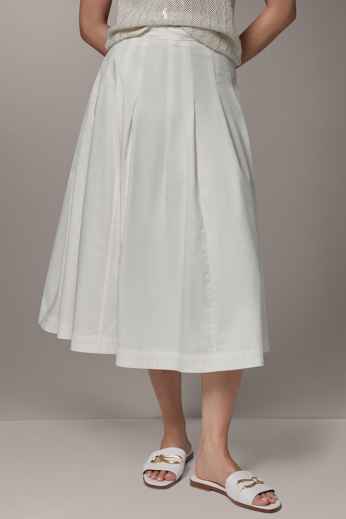 Donna Karan MIDI A-LINE SKIRT