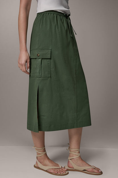 Donna Karan MIDI CARGO PENCIL SKIRT