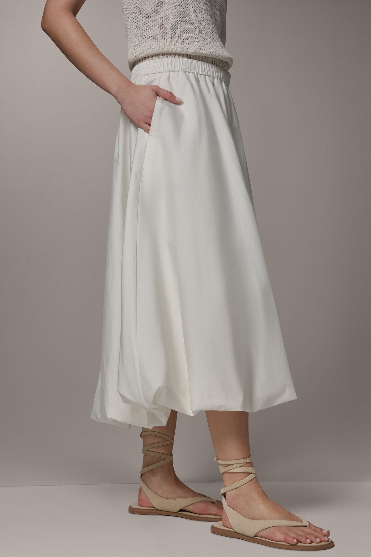 Donna Karan MIDI BUBBLE SKIRT