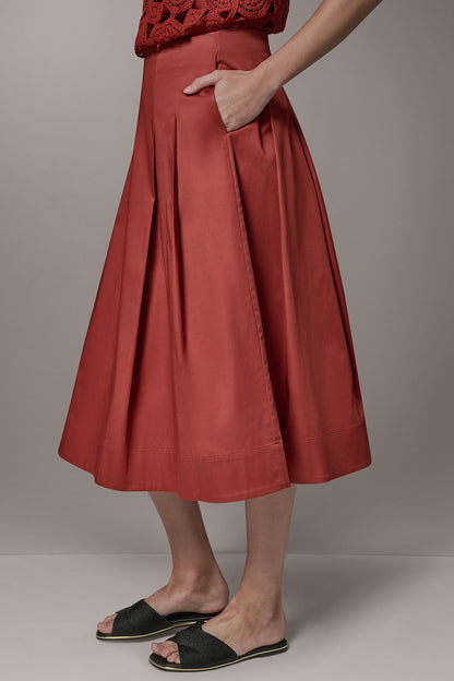 Donna Karan MIDI A-LINE SKIRT