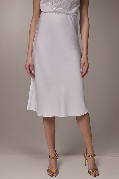 Donna Karan SATIN BIAS SKIRT