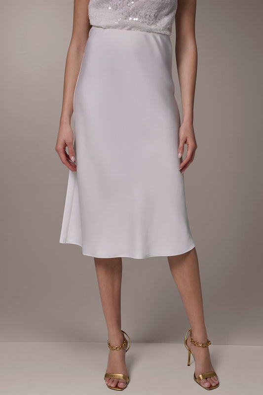 Donna Karan SATIN BIAS SKIRT