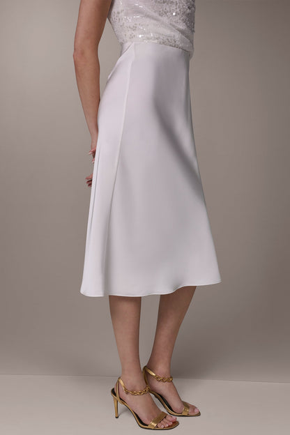 Donna Karan SATIN BIAS SKIRT