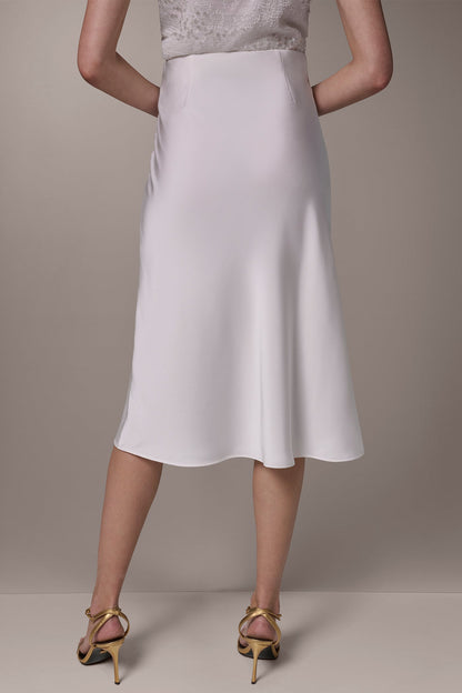Donna Karan SATIN BIAS SKIRT