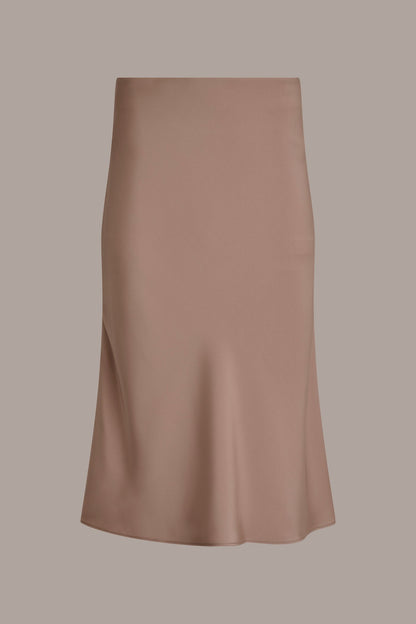 Donna Karan SATIN BIAS MIDI SKIRT