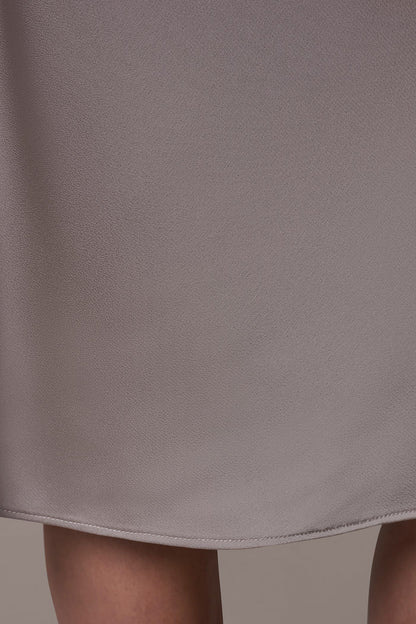 Donna Karan SATIN BIAS SKIRT
