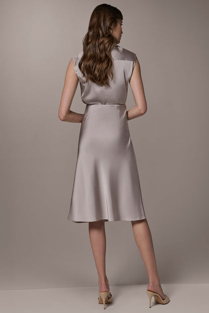 Donna Karan SATIN BIAS SKIRT