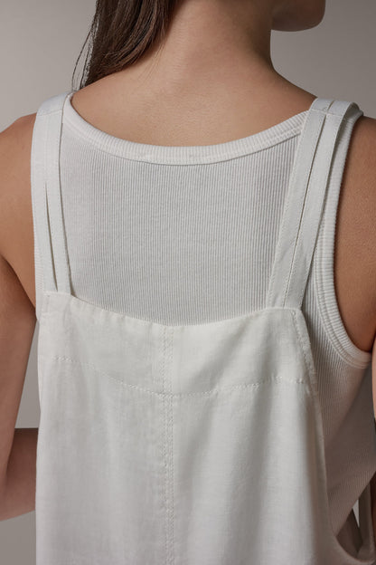 Donna Karan SLEEVELESS CROPPED JUMPER