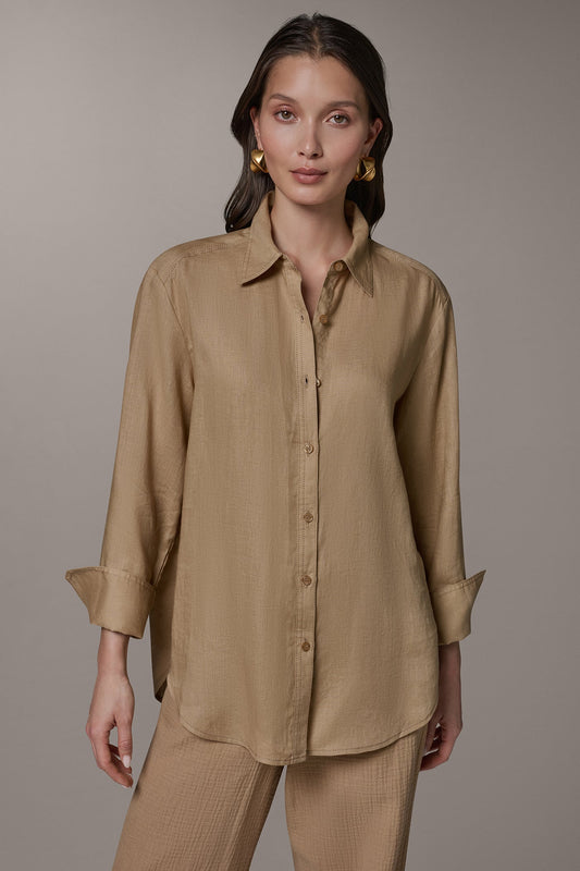 Donna Karan LONG SLEEVE SHIRT