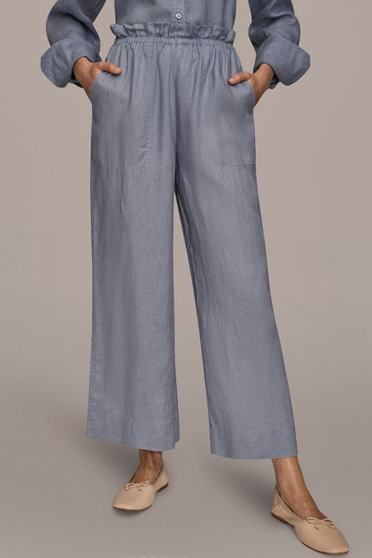 Donna Karan HIGH-RISE PAPERBAG PANT