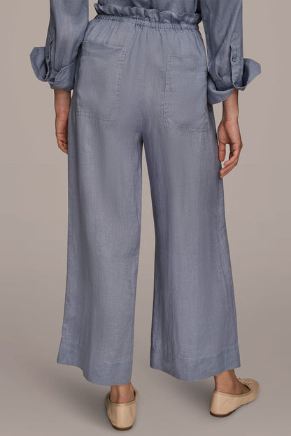 Donna Karan HIGH-RISE PAPERBAG PANT