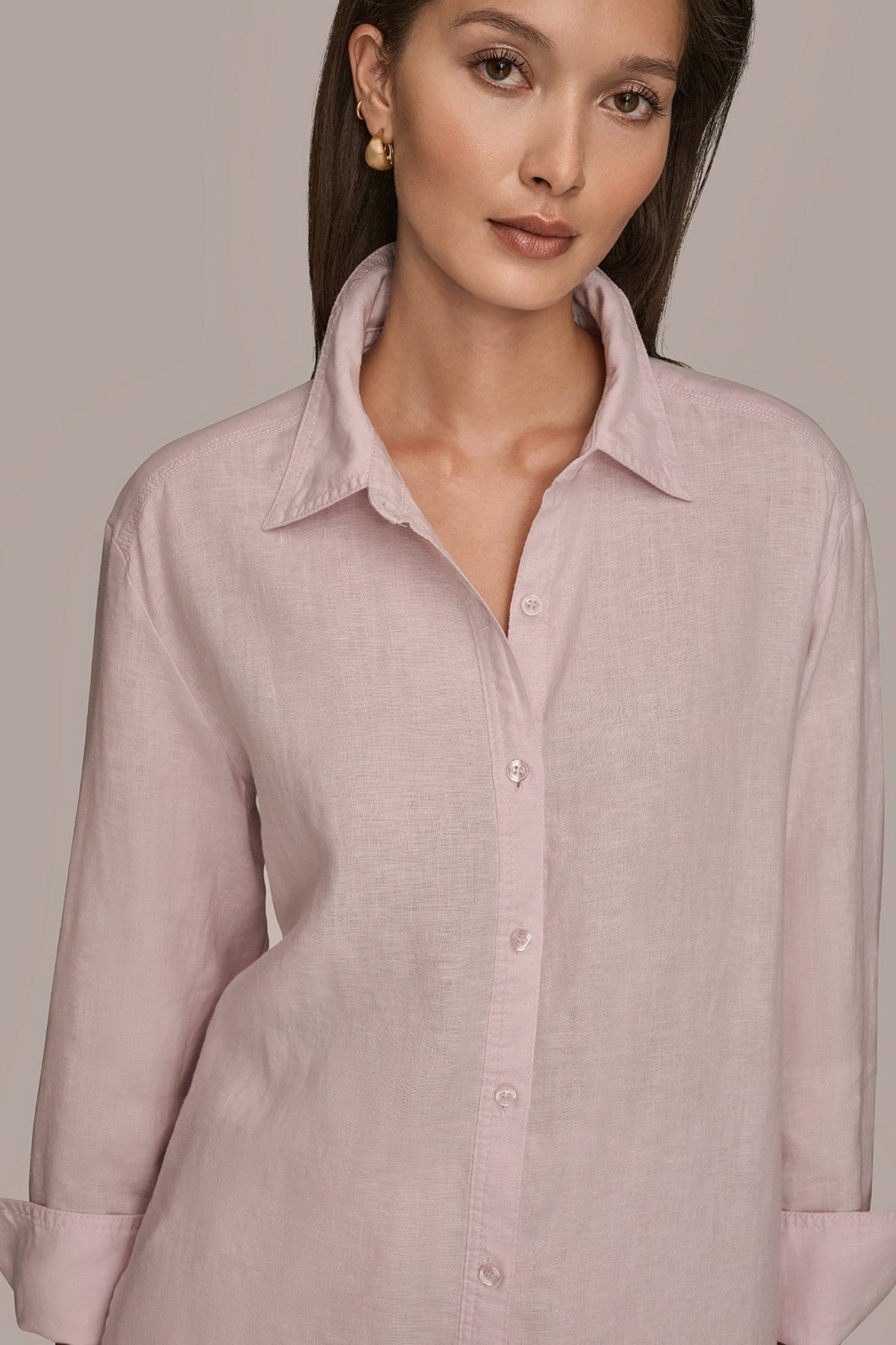 Donna Karan LONG SLEEVE SHIRT