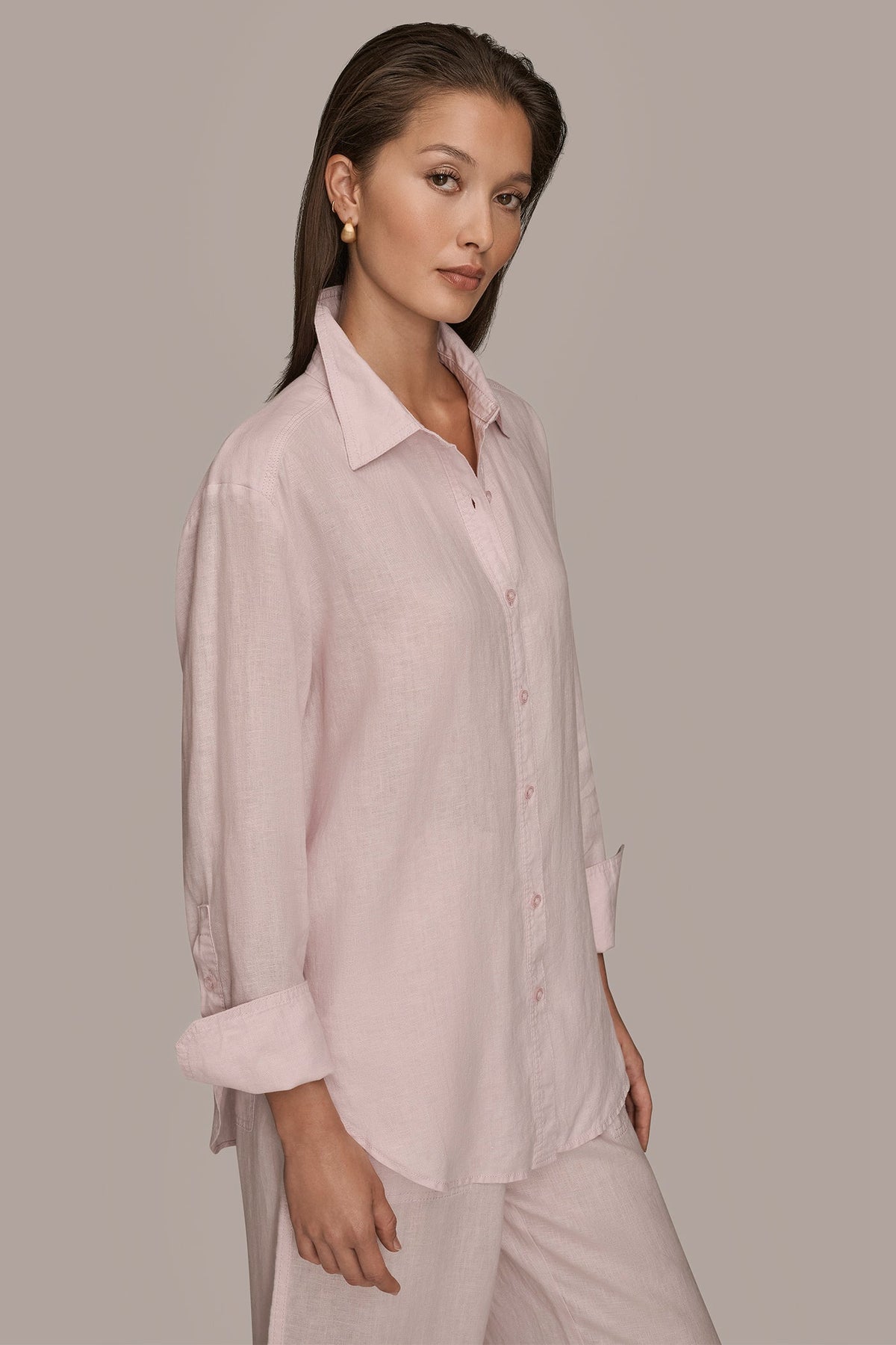 Donna Karan LONG SLEEVE SHIRT