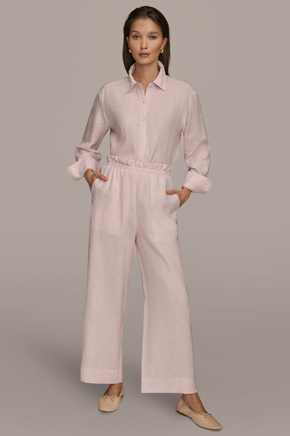 Donna Karan HIGH-RISE PAPERBAG PANT