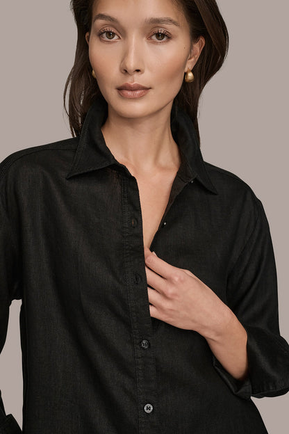 Donna Karan LONG SLEEVE SHIRT