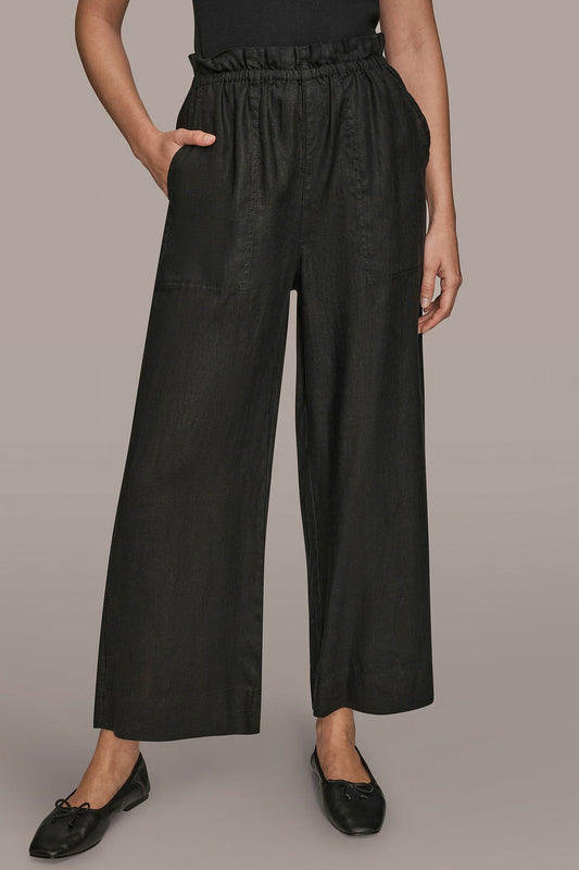 Donna Karan HIGH-RISE PAPERBAG PANT