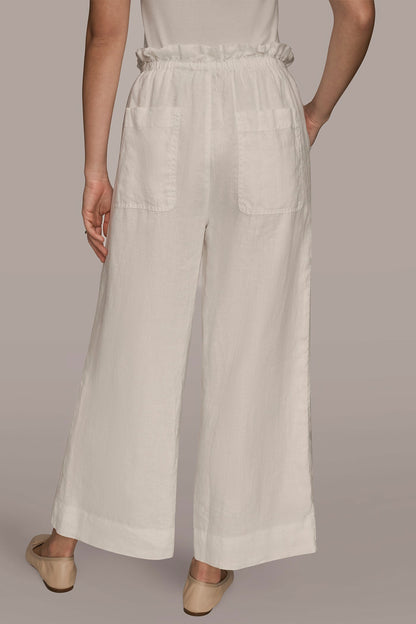 Donna Karan HIGH-RISE PAPERBAG PANT