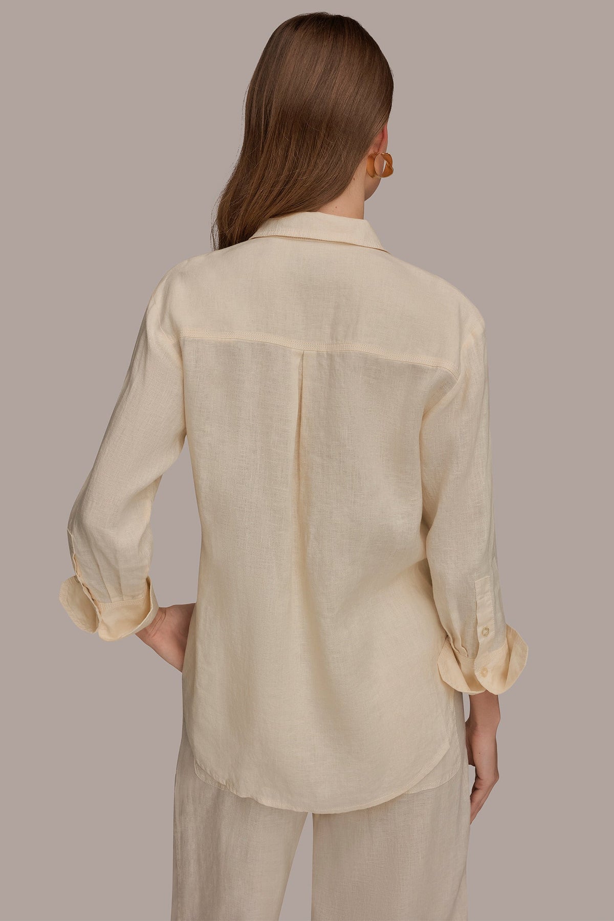 Donna Karan LONG SLEEVE SHIRT