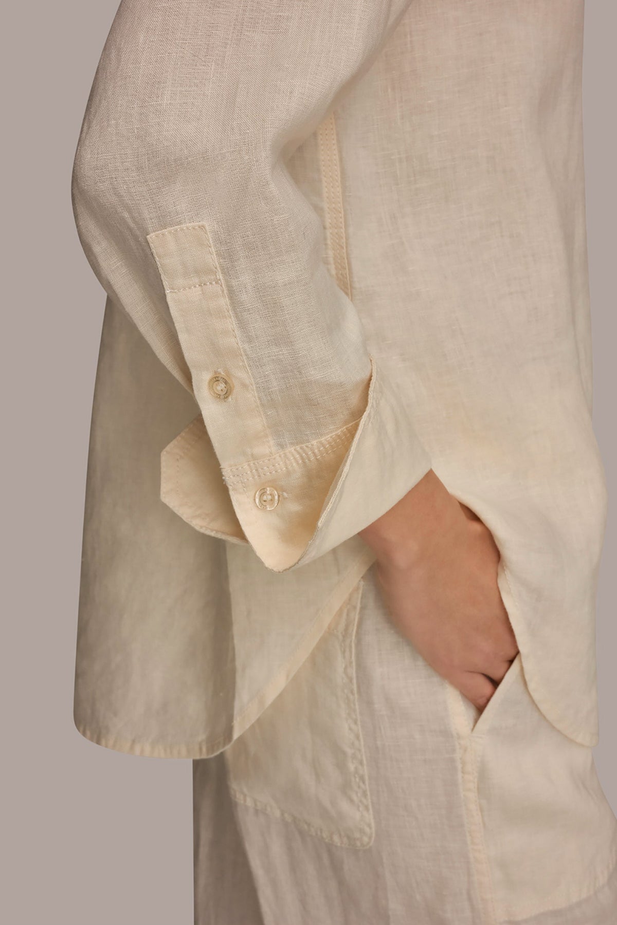 Donna Karan LONG SLEEVE SHIRT