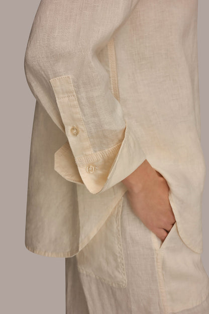 Donna Karan LONG SLEEVE SHIRT