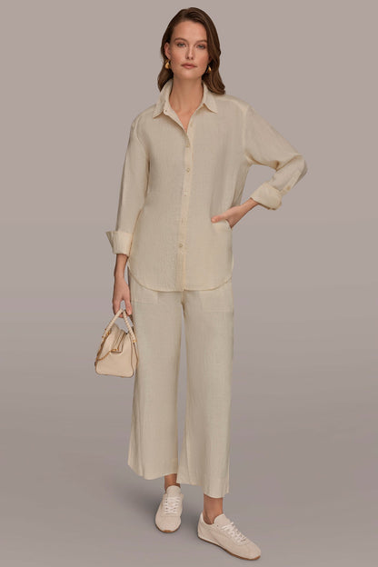 Donna Karan LONG SLEEVE SHIRT