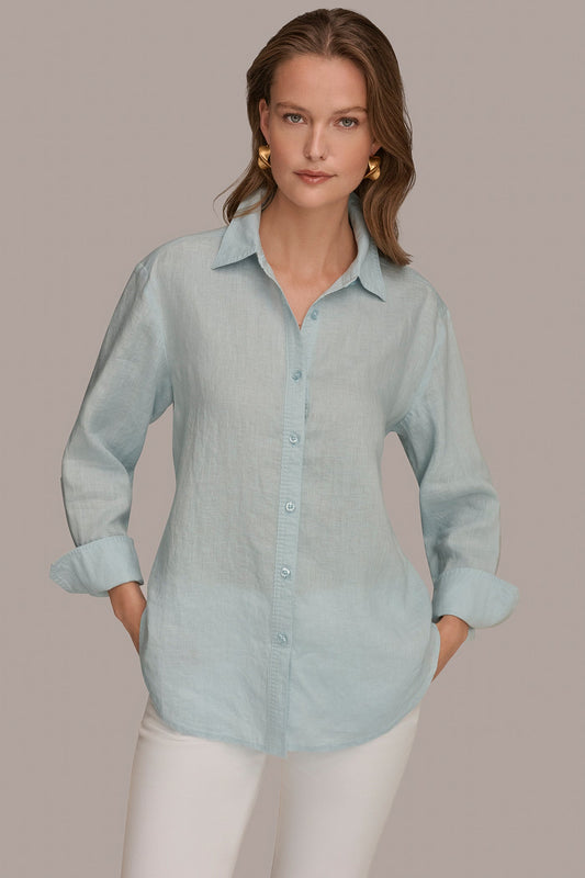 Donna Karan LONG SLEEVE SHIRT