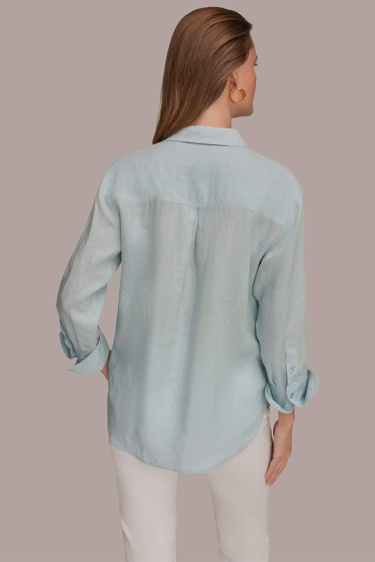 Donna Karan LONG SLEEVE SHIRT