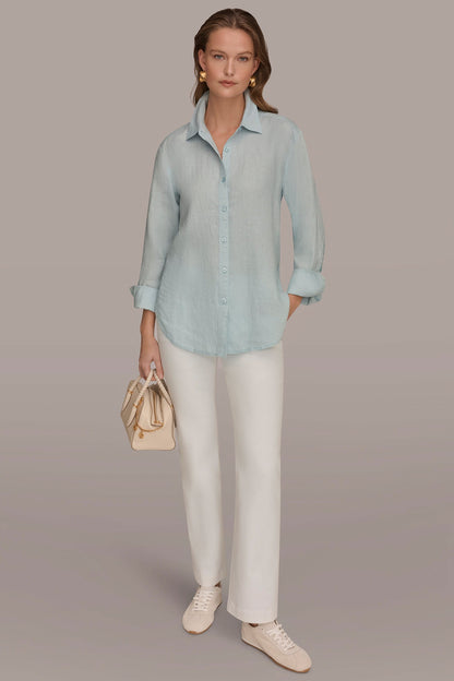 Donna Karan LONG SLEEVE SHIRT
