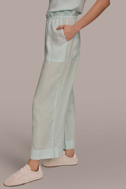 Donna Karan HIGH-RISE PAPERBAG PANT