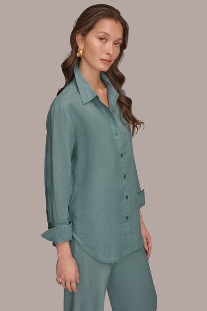 Donna Karan LONG SLEEVE SHIRT